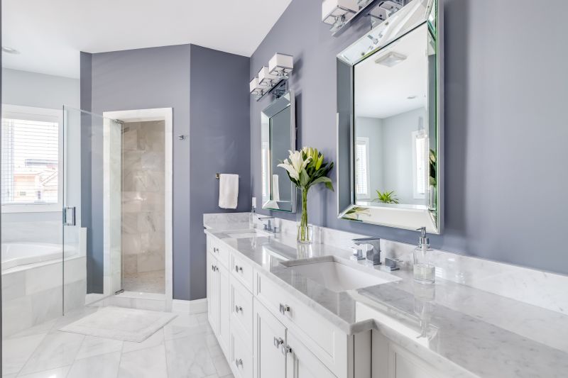 Marble Accents in Bathroom Renovation