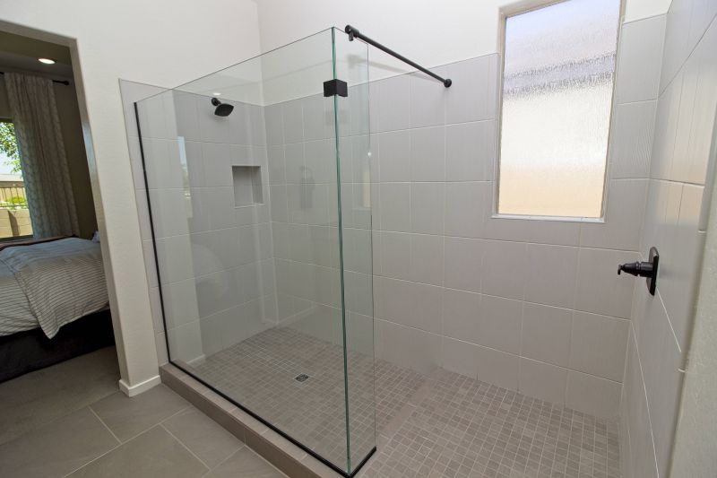 Large Format Tile Shower Wall